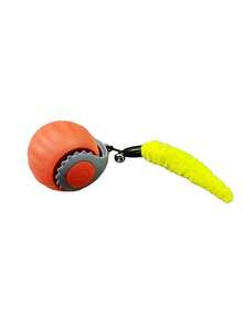 Teckwe 1 Pc Smart Auto Rolling Obstacle Avoidance Elastic Wear Resistant USB Charging Pet Rolling Ball Mixed Vivid Color Pet Rolling Ball For Puppy Kitten Daily Play Backyard Indoor Game All Seasons Use Pet Interactive Toy Dog Cat Entertainment 150mAh - View 7