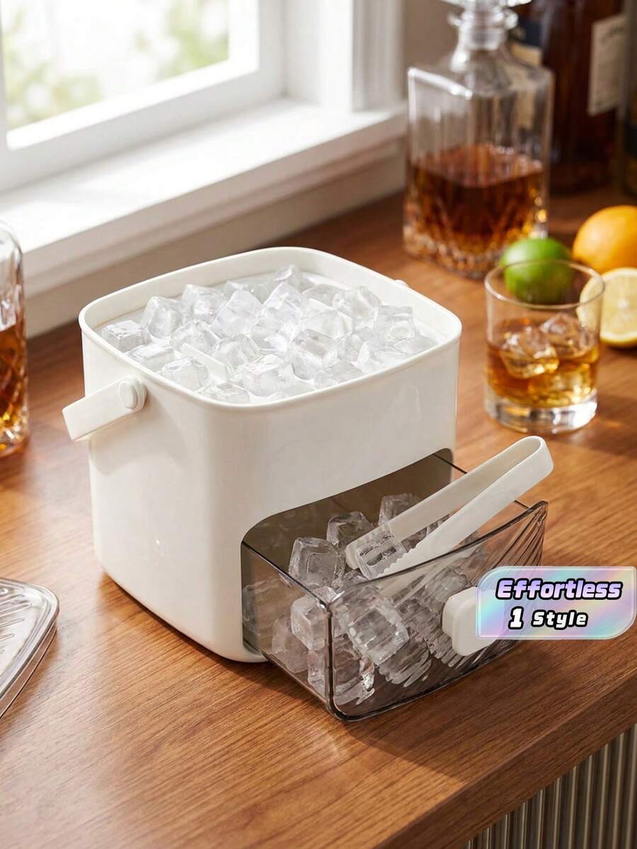 48 Grid Ice Trays, Two-Layer Design, Suitable For Home, Office, Outdoor, Essential Kitchen Tool - Multicolor - View 1