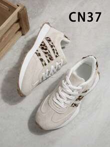 Attention! Sizes Run Large. Please Select Your Size According To The Length Shown In The Picture Before Purchasing! New Casual Athletic Shoes For All Seasons, Available In A Full Range Of Sizes Suitable For Both Men And Women, Sizes 35‑46. - Beige - View 12