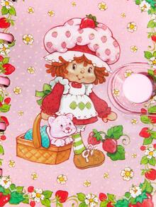 Strawberry Shortcake X SHEIN Strawberry Loose-Leaf Book - Strawberry Shortcake - View 4