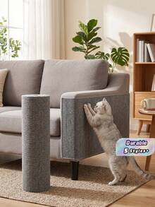 Self-Adhesive Cat Scratch Pad, Scratch Mat For Cats To Protect Furniture, Corners, Walls Indoor - 30cmX60cm - View 1