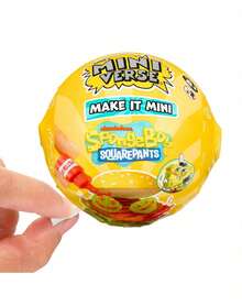 MGA Entertainment 1 قطعة كبسولة غامضة من MGA's Miniverse Make It Mini SponBob SquarePats بأسلوب عشوائي، مشهد برجر Krabby Patty مصغر DIY بأسلوب عشوائي، مجموعة حرفية مصغرة، ديكور قابل للجمع للعرض على المكتب والرف - متعدد الألوان - مشاهدة 10