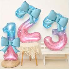 Ins‑Style Foil Balloons, Ideal For Baby‑First‑Birthday Parties, Birthday Celebrations, Theme Gatherings And Many Other Occasions. Easily Create Sophisticated Party Backdrops With Fantastic Photo‑Ready Vibes. - Star number - View 11
