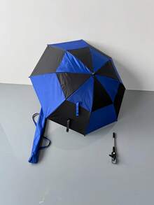 360° Adjustable Clip On Umbrella For Beach Chair, Portable Sun Shade With UV Protection, Outdoor Patio Camping Fishing Umbrella, Carry Bag Included - Multicolor - View 10