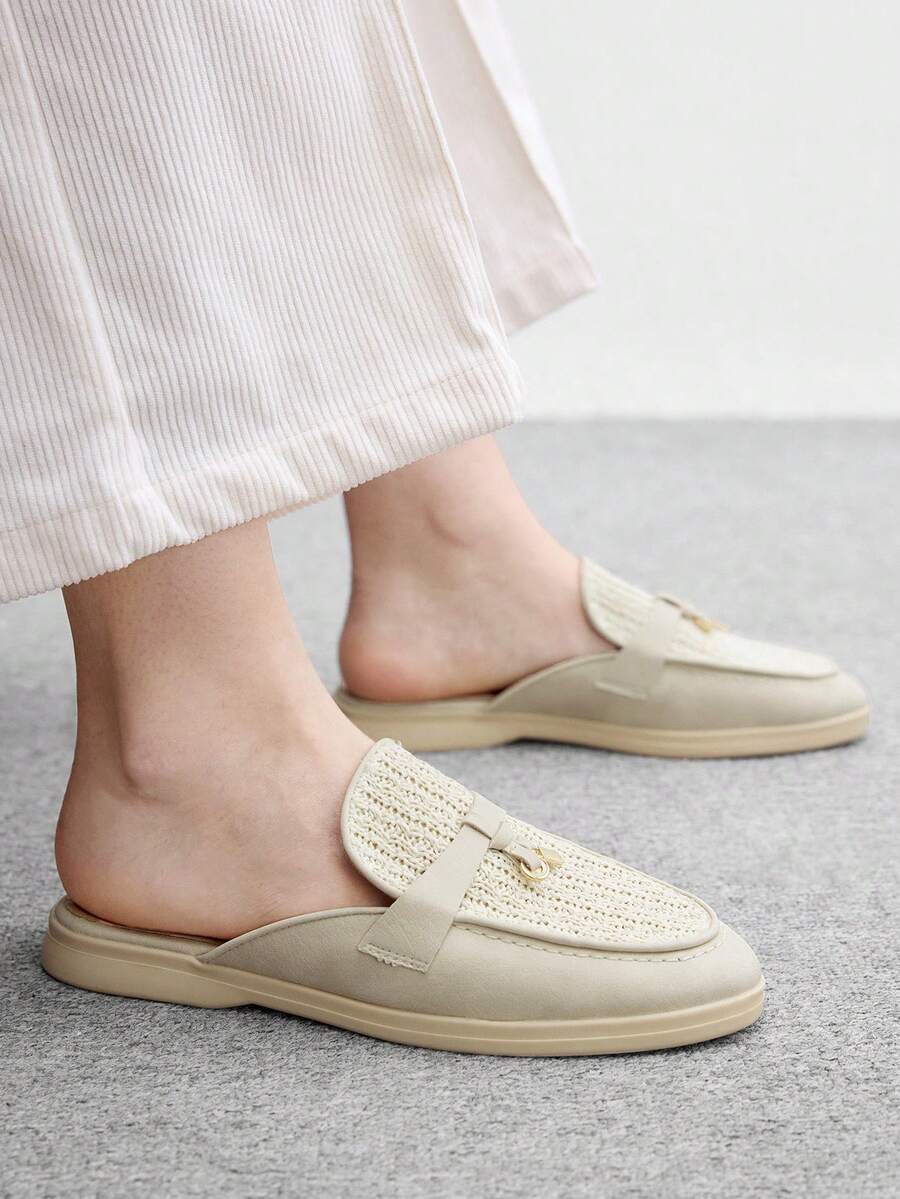 CUCCOO BIZCHIC Women's Casual Slip-On Flat Athletic Sneakers Fall Shoes - rice apricot - View 1