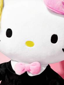 HELLO KITTY AND FRIENDS | SHEIN 1PC-Cute Kitty Graduation Gown Plush Doll, Graduation Season Doll, Graduation Plush Gift - Black - View 5