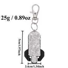 Sparkling Rhinestone Plastic Soda Can Opener With Dust-Proof Sealing Function, Portable Multi-Function Bottle Cap Opener Tool, Keychain Pendant Design, Suitable For Daily Use, Family Gatherings, Picnics, Outdoor Activities And Office Use, - Multicolor - View 12