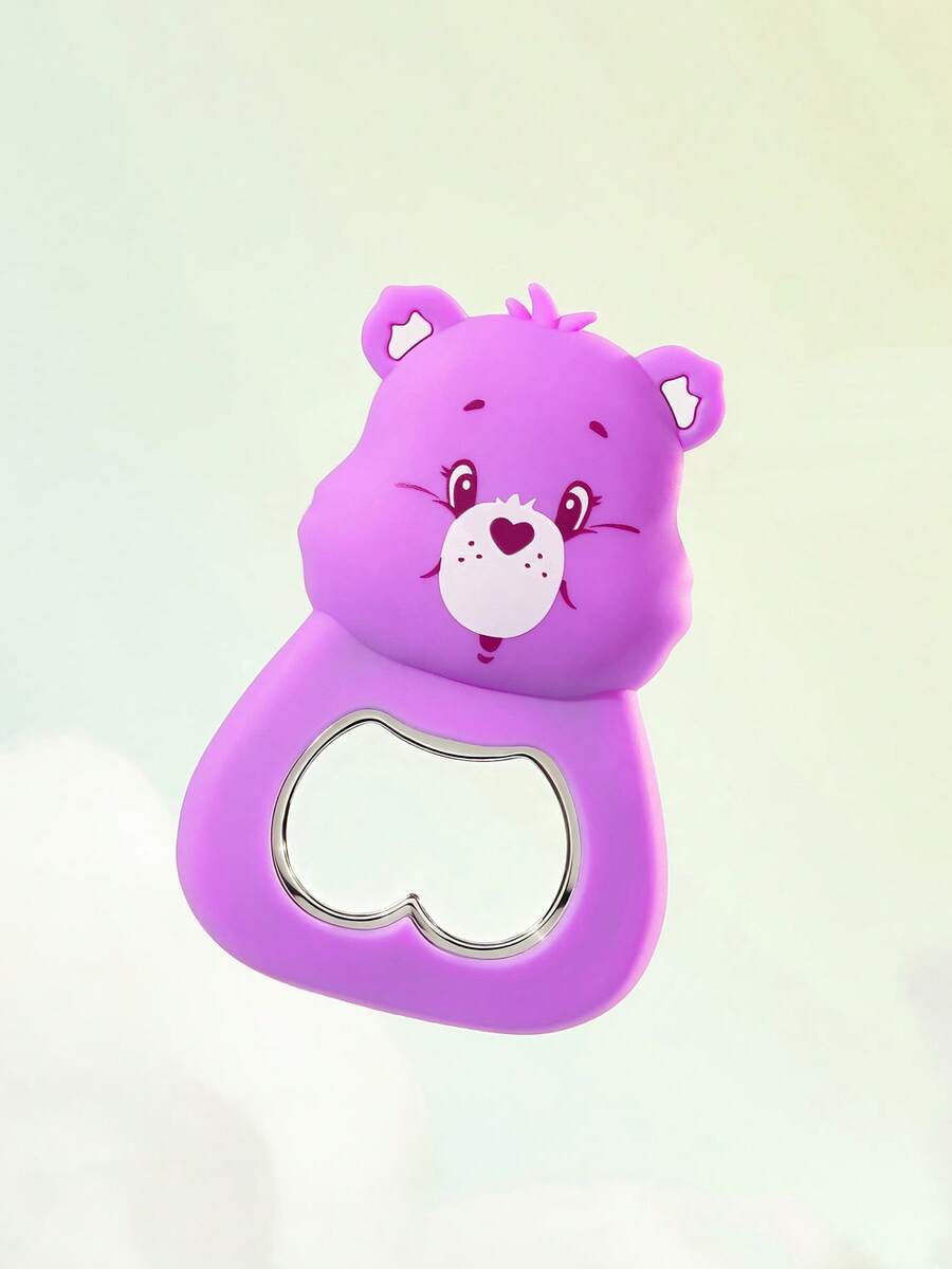 SHEIN X Care Bears 1 buah Pembuka Botol Berbentuk Hewan Lucu, Cocok untuk Dapur - Purple - View 1