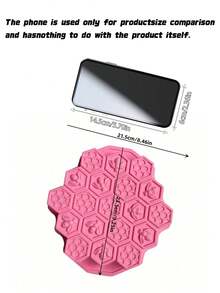 1 Honeycomb Bee Silicone Mold, Can Be Used To Make Candles, Soap, Clay, Etc., Suitable For DIY Handmade Gifts - multicolor - View 4