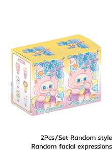 Blind Box, A Playful Figurine In The Color Of Macarons Featuring A Cool Summer Theme. Compact And Portable, It Is The Best Gift For Figurine Collectors And An Excellent Decoration For Living Rooms And Bedrooms.Not Plush Filled - Trend blind box - View 8