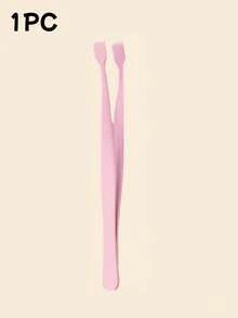 1/3 Pcs Professional Eyelash Extension Tweezers, Suitable For Beginners With Flat Head Design, Stainless Steel Material, Easier To Use Than Traditional Tweezers, Flat Head Design For Better Grip And Natural Fit, Suitable For Eyelash Extension - Pink - View 11