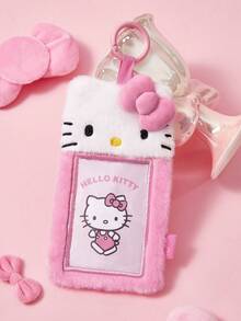 HELLO KITTY AND FRIENDS | SHEIN 1 Buah Kantong Kartu Kartun, Bentuk Lucu, Cocok Untuk Menyimpan Kartu Kecil Idou, Kartu Kerja, Kartu Kampus, Kartu Transportasi, dll., Desain Jendela PVC Transparan, Dapat Digantung di Tas - Sanrio - View 2