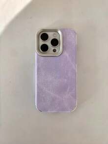 1件裝奢華牛仔軟皮革手機殼 防震布料邊框 品牌風布紋全包防摔耐刮 纖薄貼合保護殼 適用 17 Air 16 15 14 Plus 13 12 11 Pro Max 質感日常時尚手機殼 - 粉色 - 查看 24