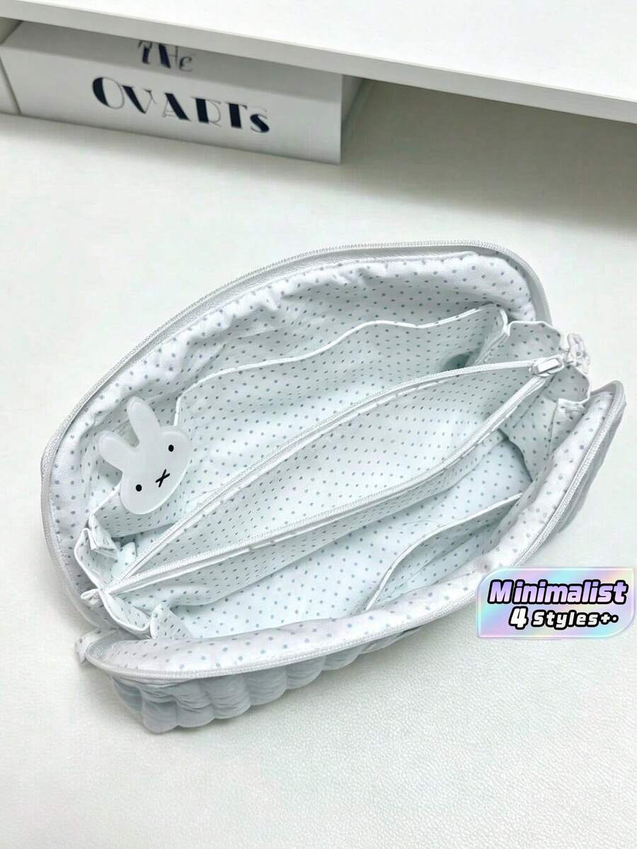 Multi-Layer Powder Bottle With Large Dots And Large Capacity Pen Bag With High Appearance Level - A Stylish Pen Holder For Teen Girls And Students With Large Capacity. - multicolor - View 1