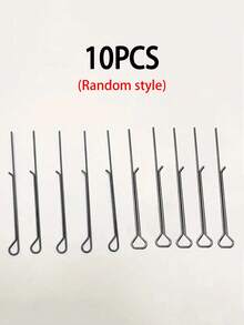 5/10pcs 4.3 Inches Candle Wick Holders Wick Holders For CandleMaking Metal Wick Centering Tool - Dark Gray - View 10