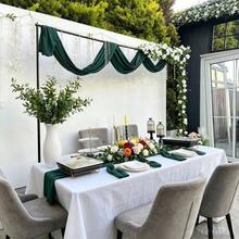 1 Set Sturdy Adjustable Metal Balloon Arch Stand Kit Tabletop Heavy-Duty Frame, Reusable Easy Assembly Balloon Garland Backdrop Decor For Wedding Birthday Graduation Baby Shower Outdoor Party Photo Booth Decoration - Multicolor - View 6
