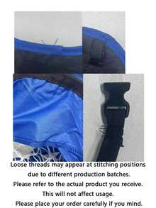 Portable Blue Soccer Goal, Detachable Multi-Purpose Soccer Training Net - Blue - View 6