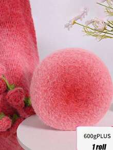 600g Big Magic Circle Yarn Ball Handmade DIY Knitting Gradient Light Mist Snow Fairy Long Fluffy Yarn Throw Blanket Bouquet Yarn Kit Yarn - 600 Grams - View 9