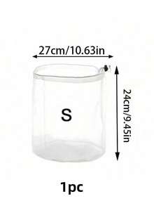 SHEIN 3-Size Mesh Laundry Bag Set (S/M/L) - Transparent Drawstring Washing Machine Protector For Socks/Bras/Delicates | Reusable Garment Organizer WithMesh (Home & Travel Use) - White - View 9
