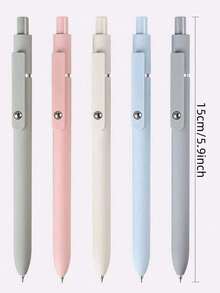 Morandi Color Low Center Of Gravity Explosive Five Pack Neutral Pen - Multicolor - View 7