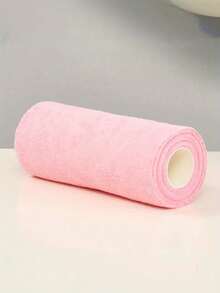 50PCS/1Roll Multi Colors Reusable Microfiber Towel Roll, Individually Wrapped Tear Off Design, Heavy Duty Super Absorbent Quick Dry Cleaning Cloth, For Kitchen Bathroom Outdoor RV 50+ Uses, Jumbo Roll Household Cleaning Supplies, Home Cleaning - Pink - View 9