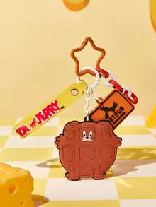TOM & JERRY X Joivida Keychain, Bag Decoration, Bag Hanger Chain - Brown - View 1