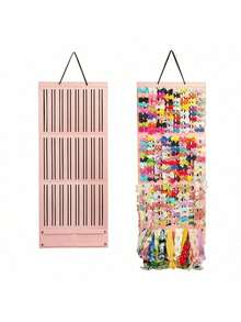 1 Pc Baby Girl Hair Bows Holder, Hair Clips Storage Hanger For Ribbons, Hair Bows Organizer, Baby Hair Clip Storage Display Sturdy Stand - Multicolor - View 17
