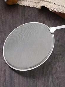 1pc 304 Stainless Steel Filter Net, Ultra-Fine Home Juicer Filter, Strainer, Oil Residue Separator, Kitchen Colander, Cuisine, Home Decor, Passoire, Summer, Kitchen Utensils, Kitchen Sieve, Kitchen Accessories, Essential Kitchen Tools Gift For Home - Multicolor - View 13