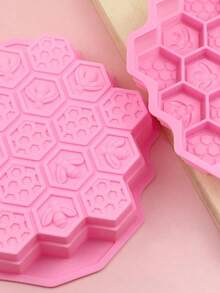 1 Honeycomb Bee Silicone Mold, Can Be Used To Make Candles, Soap, Clay, Etc., Suitable For DIY Handmade Gifts - multicolor - View 11