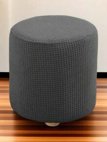 Round Stretch Ottoman Cover, Elastic Spandex Furniture Protector, Non-Slip Soft  Stool Slipcover For Living Room Bedroom Home Office - Multicolor - View 13