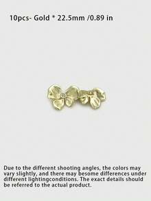 1 Pack 10 Pieces Three‑Dimensional Bow Shaped Metal Buttons Rhinestone Embedded Decorative Fasteners For Women Suits Coats Tops Dresses Hand Sewing Clothing Accessories - 10pcs - View 16