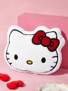HELLO KITTY AND FRIENDS | SHEIN وسادة ديكورية بشكل كرتوني لطيف، قطعة واحدة، يمكن استخدامها مع الأريكة والسيارة - أبيض - مشاهدة 3