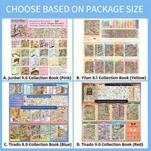 1SET 3D MINI HOUSE SUPERMARKET CITY CONVENIENCE STORE THEME DIY SCENE STICKER BOOK SET INCLUDES FLOWER SHAPE TWEEZERS FOR DECORATIVE JOURNAL SCRAPBOOKING CRAFT HANDMADE TOOLS CREATIVE GIFT FOR STATIONERY FANS - One Size Fits All - View 8