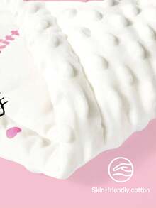 HELLO KITTY AND FRIENDS | SHEIN 1件裝印花舒適嬰兒車座墊，適合男孩與女孩 - 彩色 - 查看 3