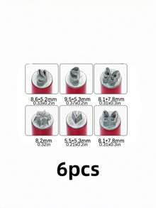Nail Art Stamping Pen Set - A Simple DIY Nail Design Set That Can Be Used For Dotting And Drawing. It Features Fragrance-Free Stamping Tools, Making It Suitable For Women And Girls. - Red - View 12
