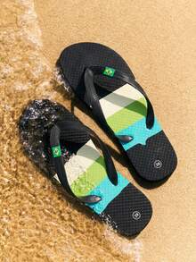 Tricolor Pattern - Black