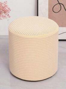 Round Stretch Ottoman Cover, Elastic Spandex Furniture Protector, Non-Slip Soft  Stool Slipcover For Living Room Bedroom Home Office - Multicolor - View 15