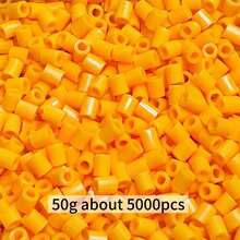 1PC 5000 Pcs Mini Fuse Beads 2.6mm Micro Iron Melting Perler Beads, DIY Craft Fusion Pegboard Beads For Pixel Art Earrings, Handmade Doll Pendants Ornaments Jewelry Making Educational Toys - Multicolor - View 31