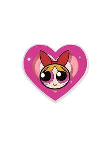 THE POWERPUFF GIRLS X SHEIN 1件裝粉色珍珠光澤腮紅，雙重提亮效果，讓臉部更顯飽滿亮麗，疊加細緻閃亮珍珠光澤點綴，增添高級感 - 櫻花粉色 - 查看 7