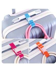 Found Favorite 1/2/5 Colored Luggage Straps, Portable And Adjustable Luggage Security Straps For Use On Trips; Travel Accessories That Are Easy To Carry. - Multicolor - View 6