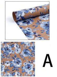 Floral Element Wrapping Paper Kraft Paper For Various Holidays Parties Holiday Gift Outer Packaging Paper - Floral - View 14