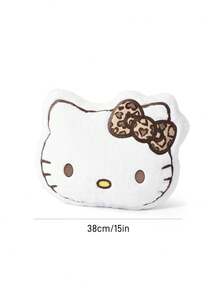 HELLO KITTY AND FRIENDS | SHEIN 1個可愛卡通造型裝飾抱枕，可用於沙發、汽車 - 白色 - 查看 3