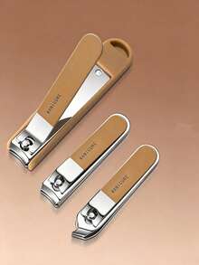 Haus Hana Splash‑Proof Nail Clipper Set, Premium Portable Box Manicure Kit With Ear Pick, Nail Care Tool Set - Multicolor - View 5