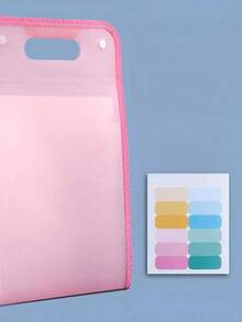Premium A4 Handheld Expanding Accordion File Bag Multi-Pocket Large Capacity Paper Organizer Portable Document Storage Case For Student Exam Papers Office Documents Classification - Sets - View 3