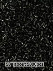 1PC 5000 Pcs Mini Fuse Beads 2.6mm Micro Iron Melting Perler Beads, DIY Craft Fusion Pegboard Beads For Pixel Art Earrings, Handmade Doll Pendants Ornaments Jewelry Making Educational Toys - Multicolor - View 14