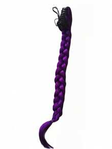 1PC Purple Woven Accessory, Suitable For Cosplay, Christmas Costumes, Role-Playing, Holiday Parties, New Year Celebrations, Anime, And Halloween Outfits. - multicolor - View 12