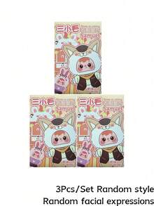 盲盒。化妆派对系列玩偶，表情精致，采用优质材料制成。生日、圣诞节、万圣节、感恩节或新年礼物的理想之选，也非常适合装饰房间、汽车、商店橱窗或办公室。填充物非毛绒 - 潮流盲盒 - 查看 11