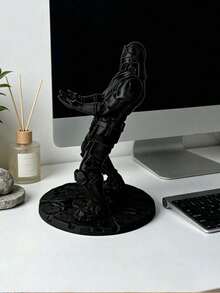 Black Knight Multi-Platform Controller Stand | Compatible Series X|S/ One And Switch Pro Controllers | Stable Support, Scratch-Resistant Design | Desktop E-Sports Decoration, Creative Player Gift - Black Knight-themed Multi-platform Controller Stand - View 15