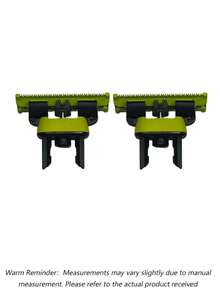 1/2/3/4 Pieces, Patent No. 015045609-0001 Replacement Razor Blade Unit For Hair Trimmer, Suitable For Single Blade Hair Trimmer For Repairing Hair For Models Qp2520 Qp2530 Qp2630 Qp2620 Christmas Gift - Green - View 7