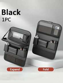 Bolsa de almacenamiento para coche, bolsa colgante de almacenamiento para el respaldo del asiento del coche, caja de pañuelos para el coche, estante de almacenamiento para el respaldo del coche - Multicolor - Ver 12